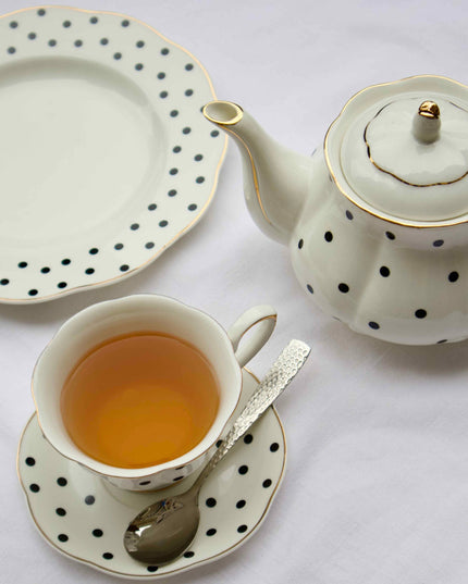 Casa Duniya Bone China Dessert Plate Toofan Dessert Plate