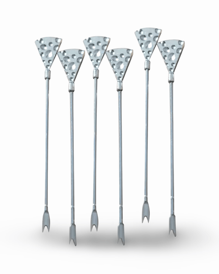 Casa Duniya Cheese Knife Chameli Appetizer Picks (set of 6)