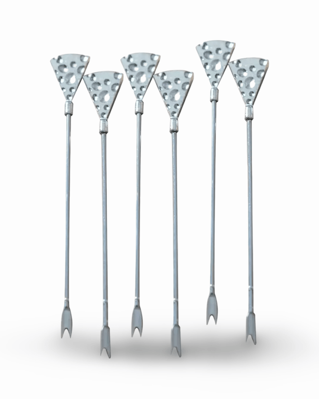 Casa Duniya Cheese Knife Chameli Appetizer Picks (set of 6)