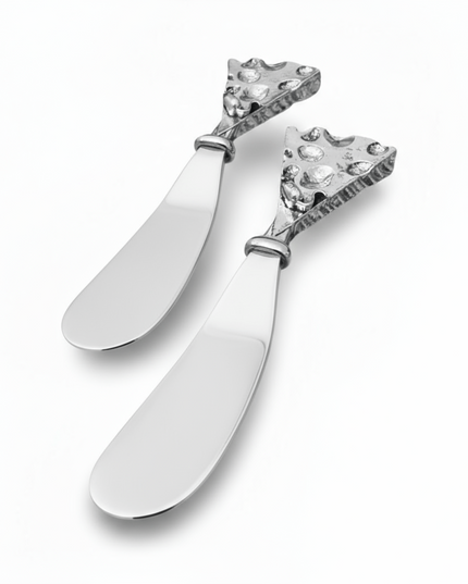 Casa Duniya Cheese Knife Chameli Cheese Spreader (set of 2)