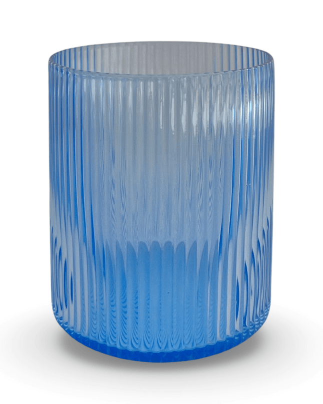 Casa Duniya Colorful Drinking Glasses Colorful Dhari Glasses (set of 4)