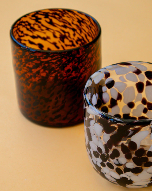 Casa Duniya Decorative Candle Holder Murano Candle Jar