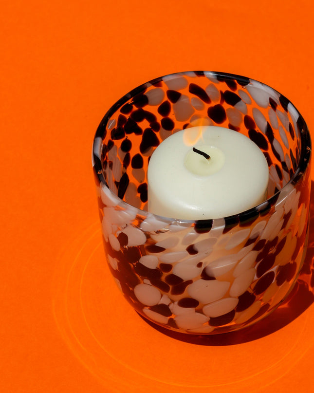 Casa Duniya Decorative Candle Holder Murano Candle Jar
