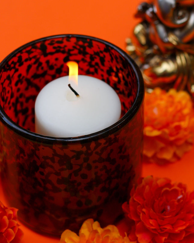 Casa Duniya Decorative Candle Holder Murano Candle Jar