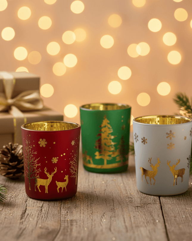 Casa Duniya Decorative Candle Holder Noel Candle Holder