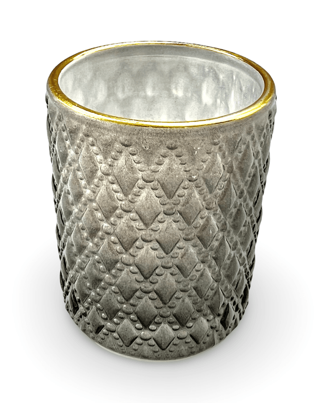 Casa Duniya Decorative Candle Holder Noor Silver Candle Holder