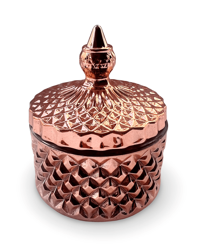 Casa Duniya Decorative Candle Holder Rose gold Sita Candle Holder
