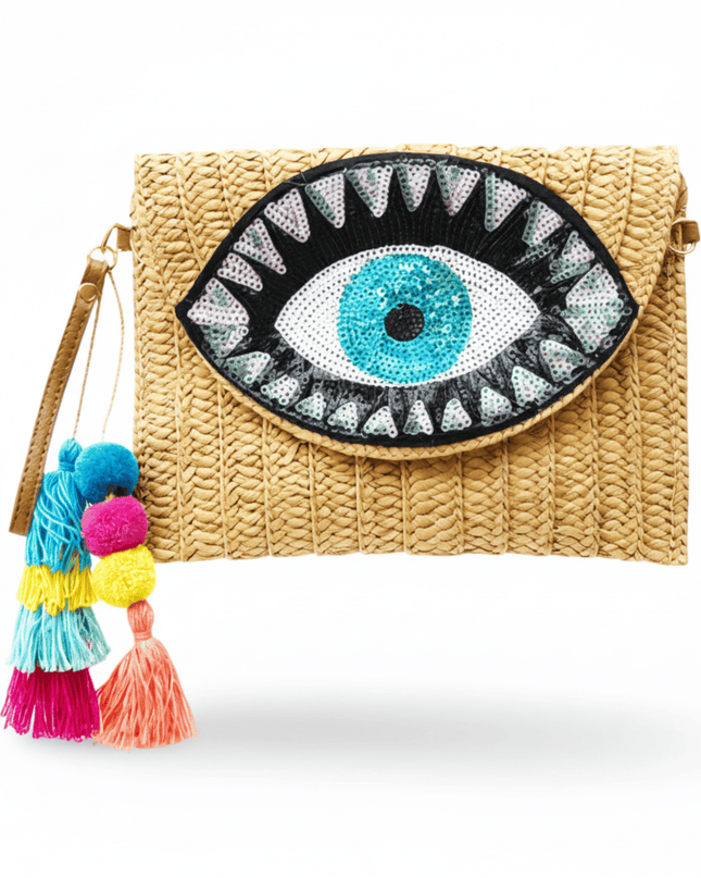 Casa Duniya Evil Eye Clutch Esther Clutch