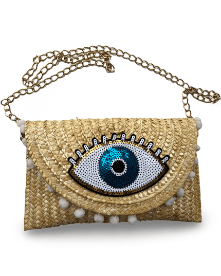 Casa Duniya Evil Eye Clutch Naomi Clutch