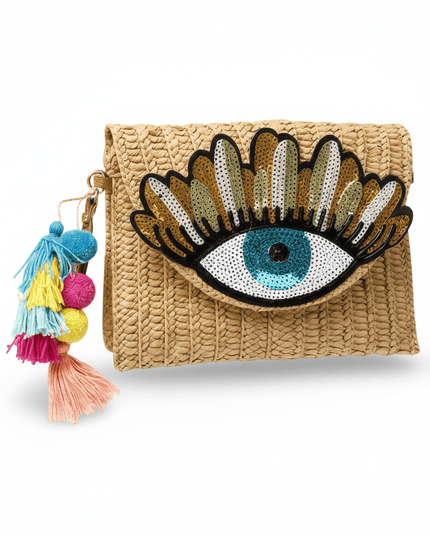 Casa Duniya Evil Eye Clutch Ruth Clutch