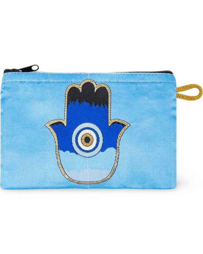 Casa Duniya Evil Eye Cosmetic & Toiletry Bags Hamsa Sofia Cosmetic Pouch