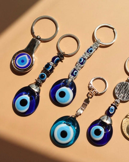 Casa Duniya Evil Eye Decorative Keychain Inaya Turkish Evil Eye Keychain