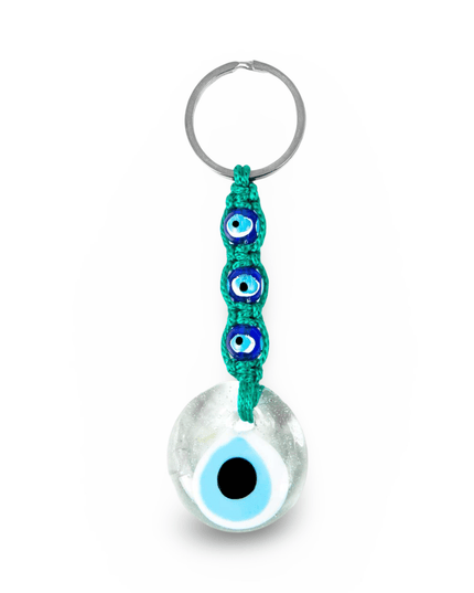 Casa Duniya Evil Eye Decorative Keychain Zaina Turkish Evil Eye Keychain