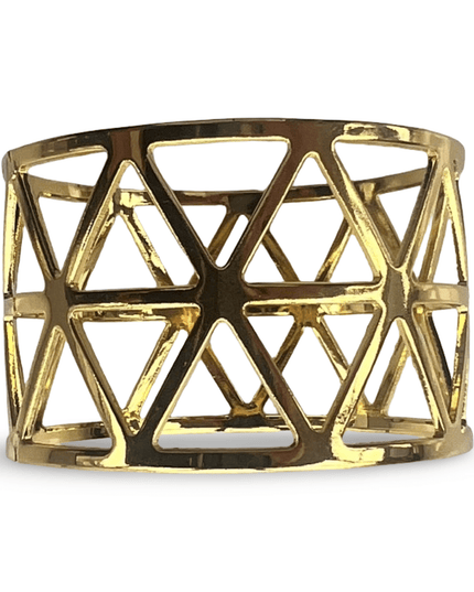 Casa Duniya Gold Decorative Napkin Ring Ira Napkin Ring