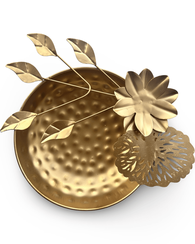 Casa Duniya Hammered Gold Decorative Bowls Medium Ayana Bowls