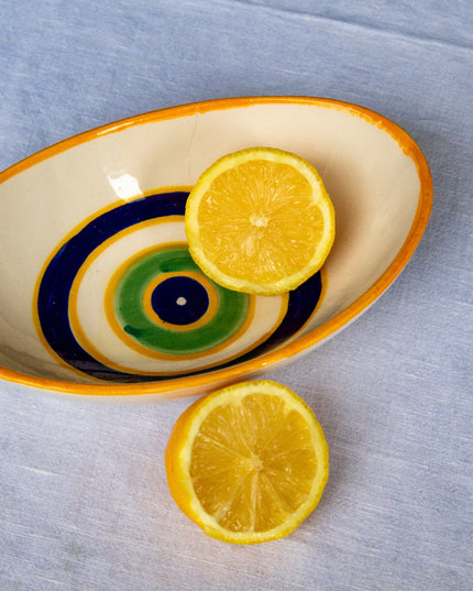 Casa Duniya Hand-Painted Evil Eye Bowl Nazar Bowl