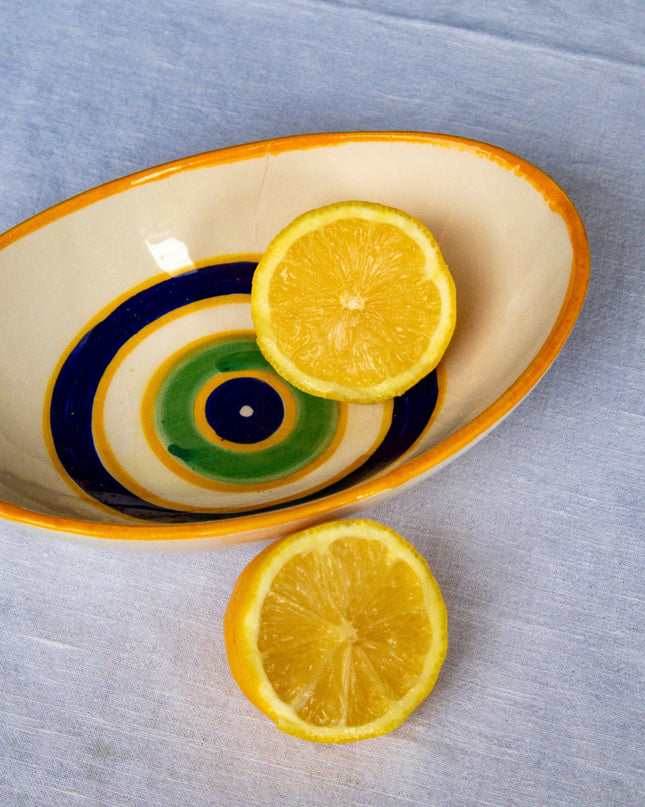 Casa Duniya Hand-Painted Evil Eye Bowl Nazar Bowl