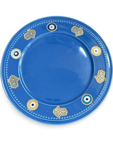 Casa Duniya Hand-Painted Serving Plates Jana Serving Plate