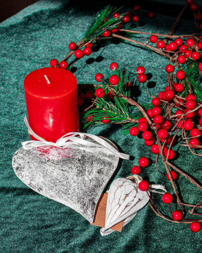 Casa Duniya Handcrafted Wooden Ornament Kardia Ornament