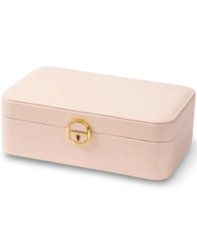 Casa Duniya Large Jewelry Organizers Beige Large Rectangular Jewelry Boxes