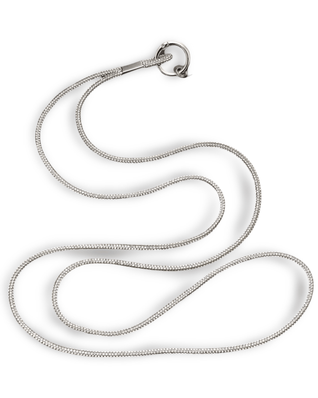 Casa Duniya Embellished Phone Accessories Silver Crystal Phone Straps