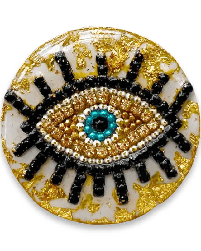 Casa Duniya Decorative Phone Accessories Gold Resin Pop Sockets