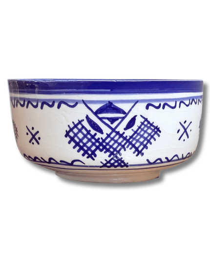 Casa Duniya Hand-Painted Ceramic Soup Bowl Tiri Bowl