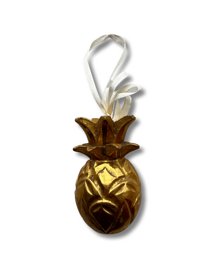 Casa Duniya Handcrafted Wooden Ornament Ananas Ornament