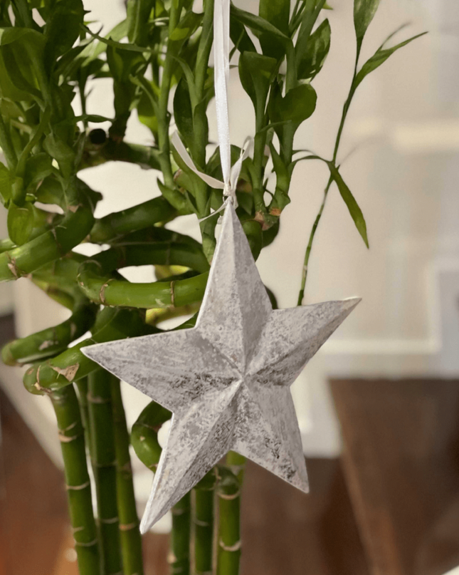 Casa Duniya Handcrafted Wooden Ornament Najma Ornament