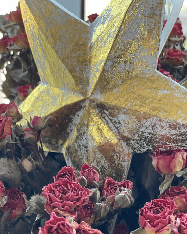 Casa Duniya Handcrafted Wooden Ornament Najma Ornament